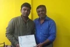 Packaged Drinking Water Plant Training-Certificate Distribution