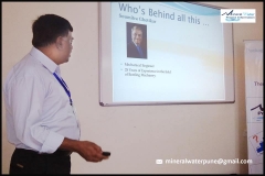 Packaged Drinking Water Plant Training-Mr Soumitra Ghotikar