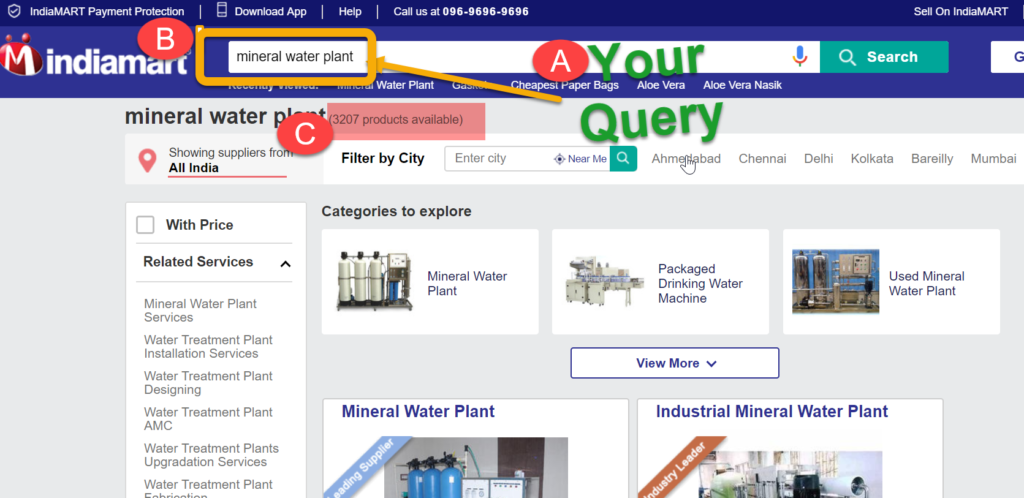 Mineral Water Plant Suppliers 