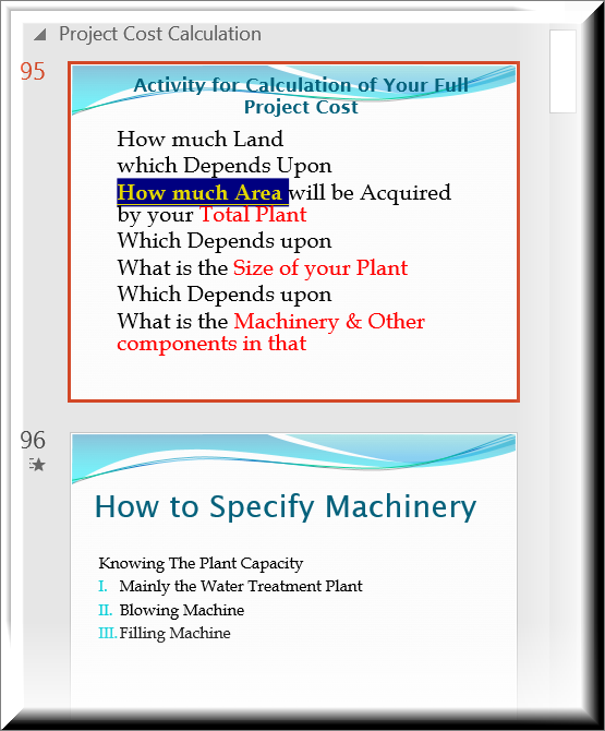 Mineral Water Plant Machinery Designing Activity