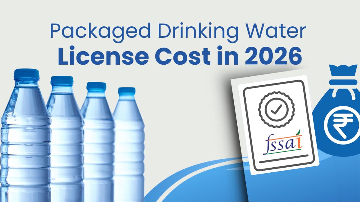 2026 FSSAI high risk packaged drinking water license cost