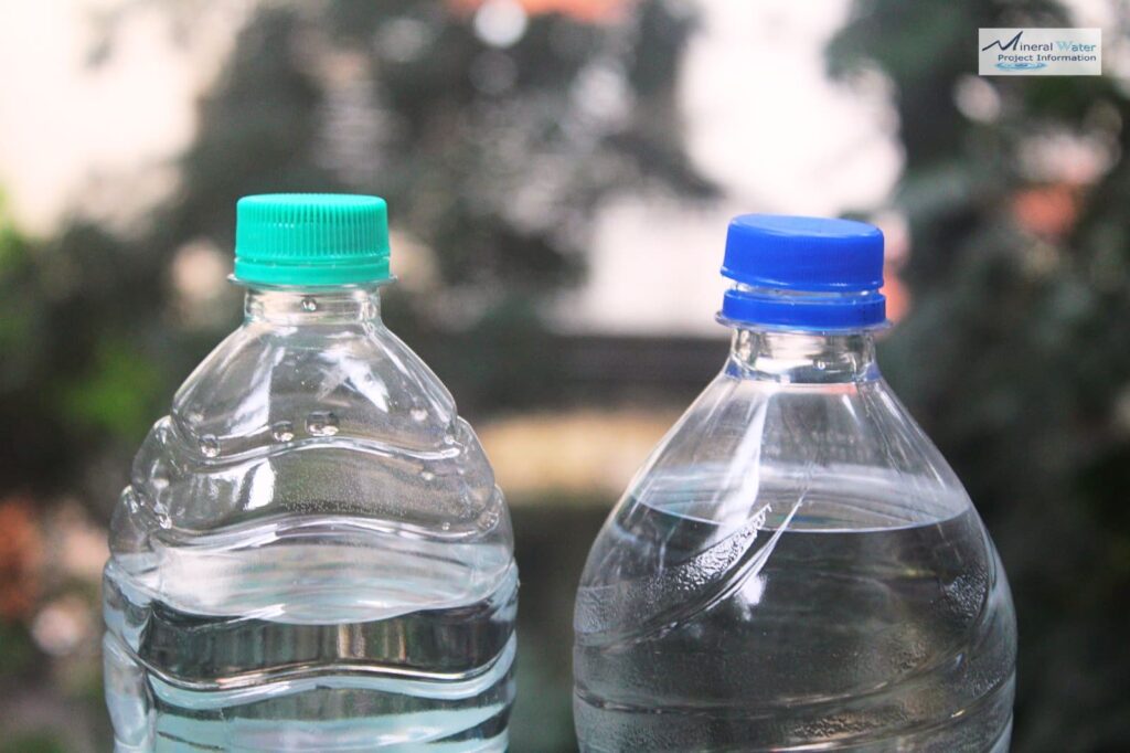 Cap Neck Comparison Bisleri vs Aquafina : Nearly the Same